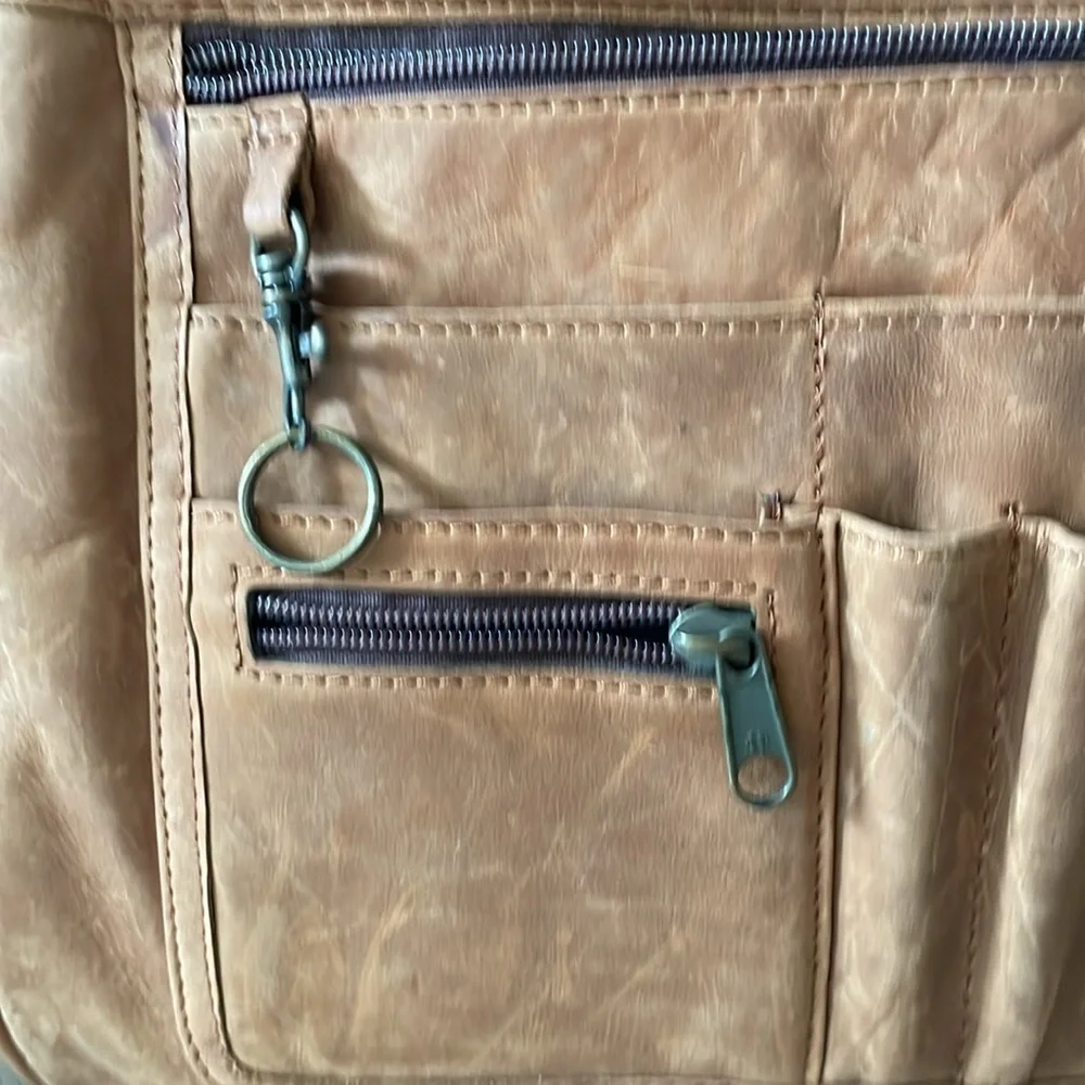 Genuine leather briefcase